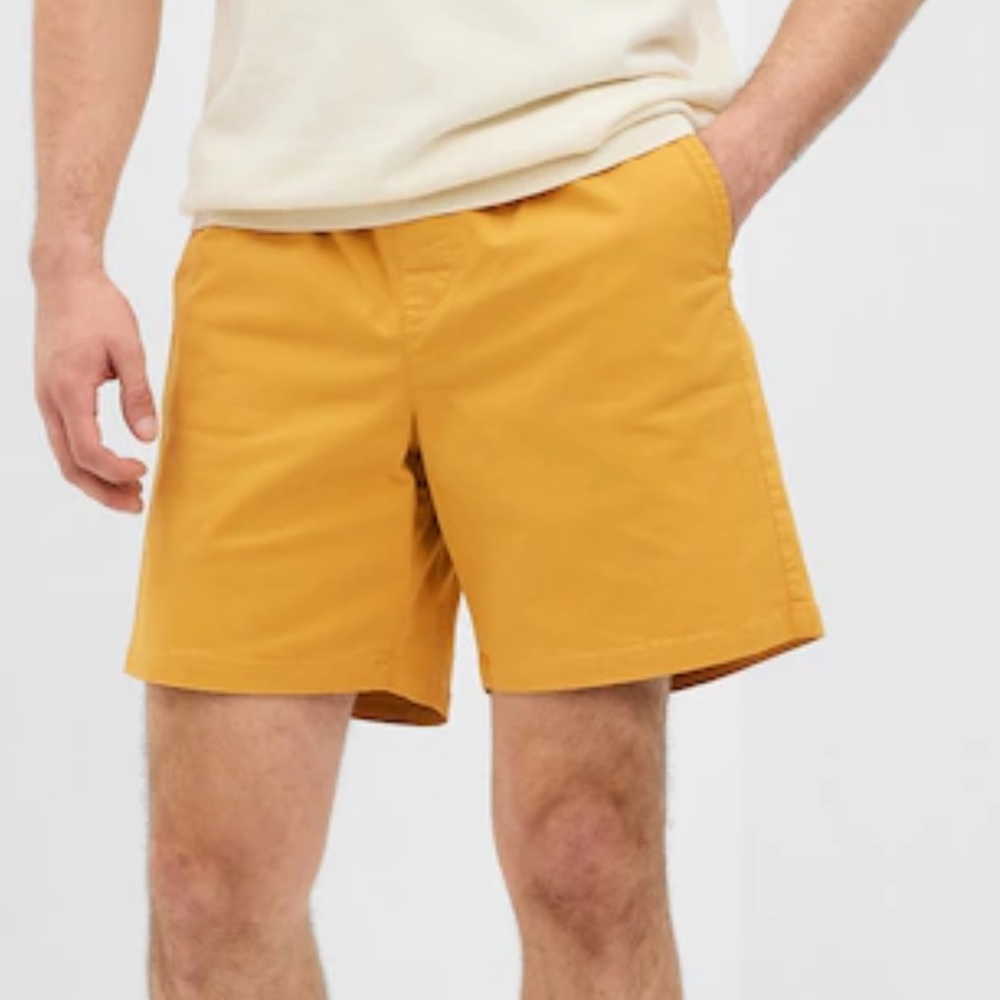 Gap Men’s 7" Easy Shorts With E-Waist, NWT